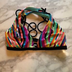 Swimwear Bikini Top - Multicolor - XS